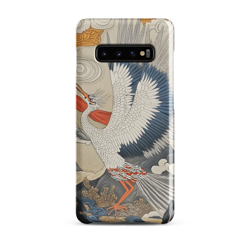 Ascendancy of the Crane | Phone Case |  S10 Plus | Snap Case | Glossy