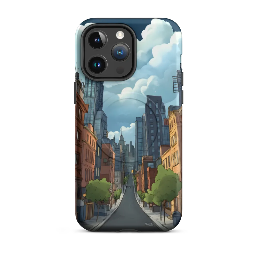 Urban Serenity: A Digital Cityscape
