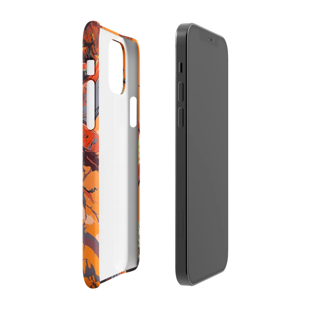 Life in Motion: An Abstract Tree | Phone Case |  12 | Snap Case | Glossy