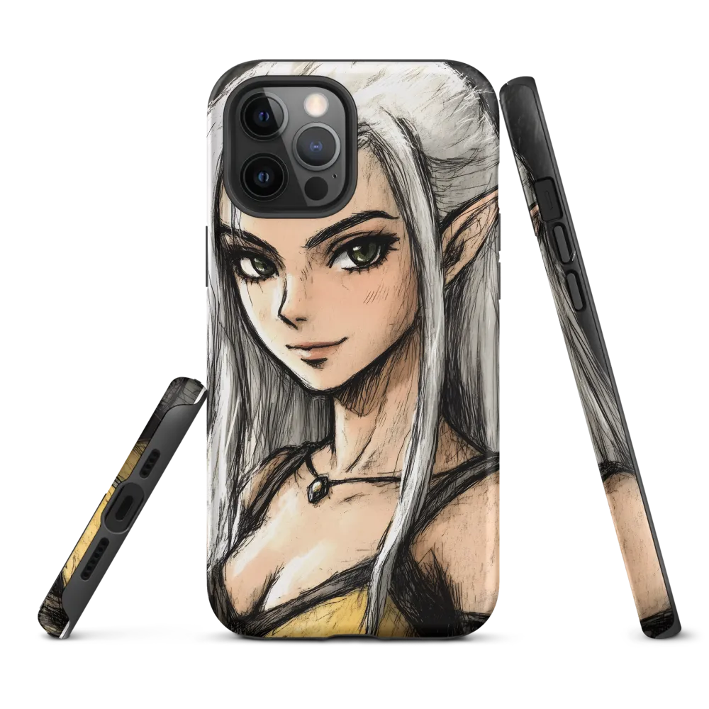 Ethereal Elegance: The Elf's Portrait