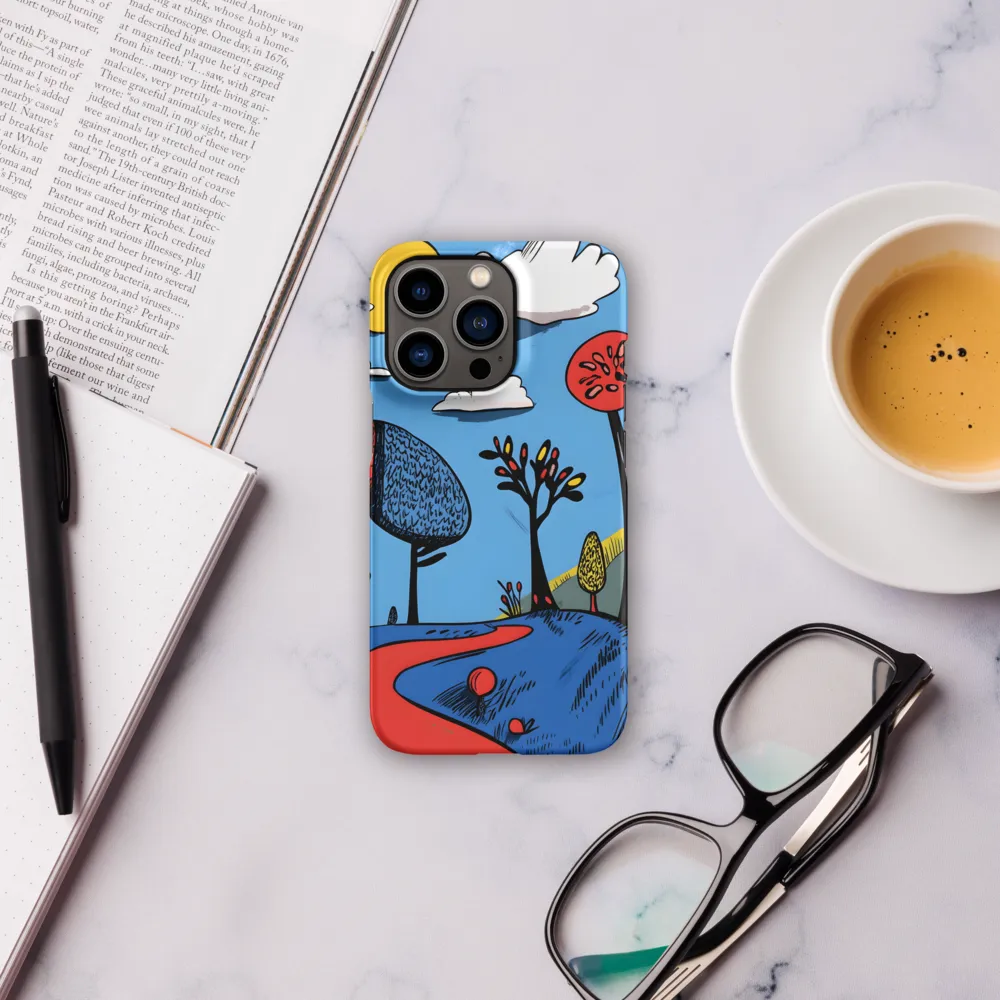A Playful Journey Through Whimsical Woods | Phone Case |  13 Pro | Snap Case | Matte