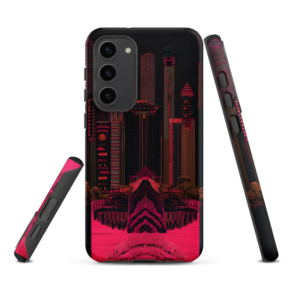 Urban Fusion: A Vibrant Dreamscape | Phone Case |  S23 Plus | Tough Case | Matte