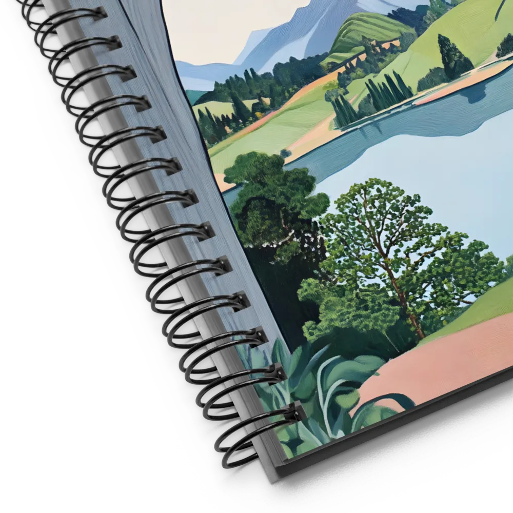 Idyllic Reflections | Spiral Notebook