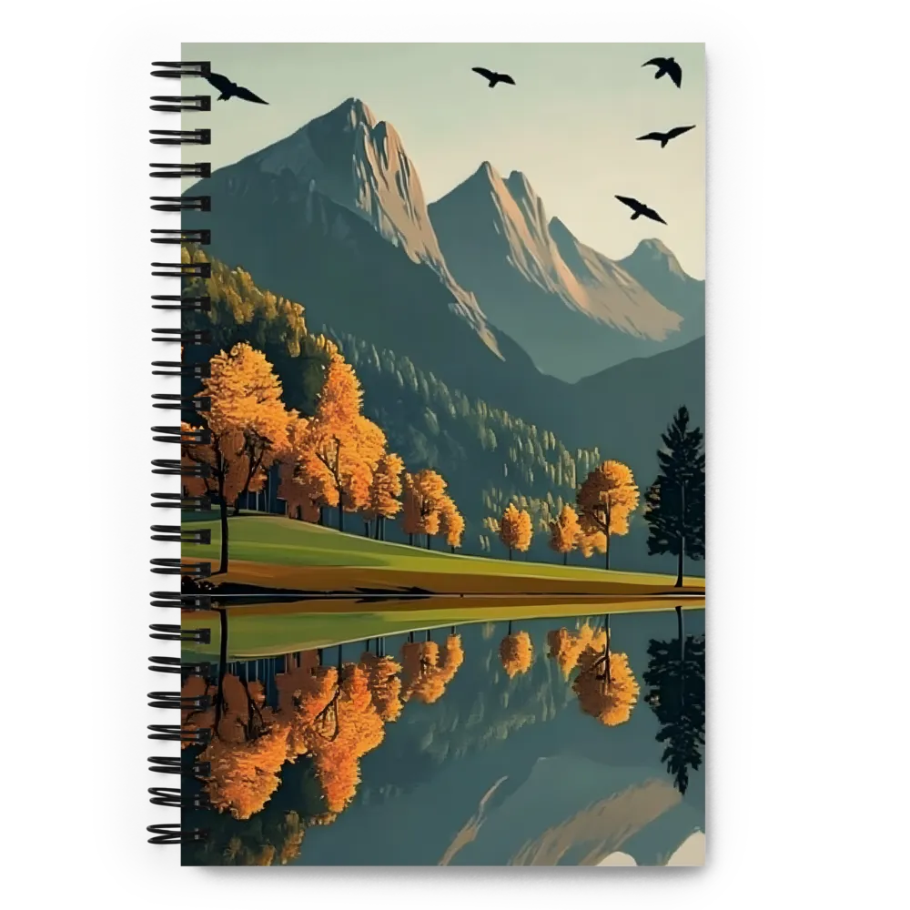 Reflections of Autumn | Spiral Notebook