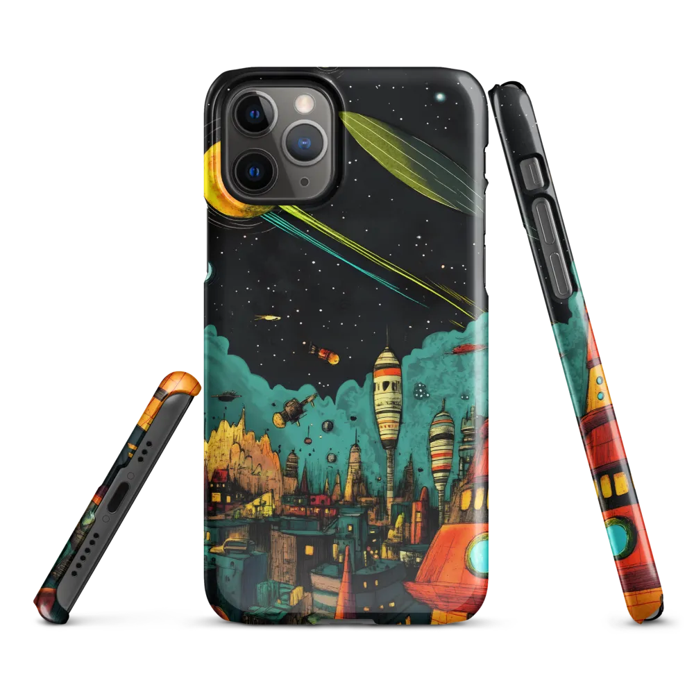 Galactic Cityscape: A Journey Through Imagination
