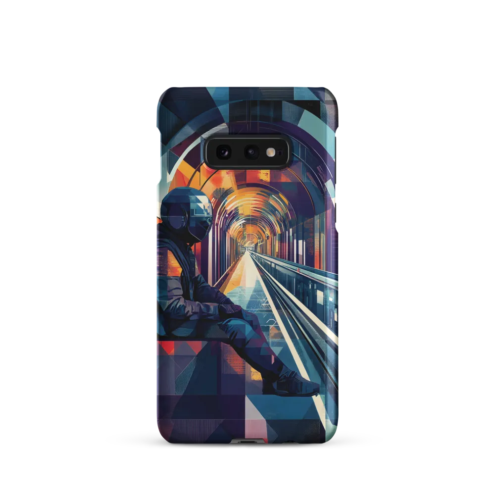 Reflections in a Futuristic Tunnel