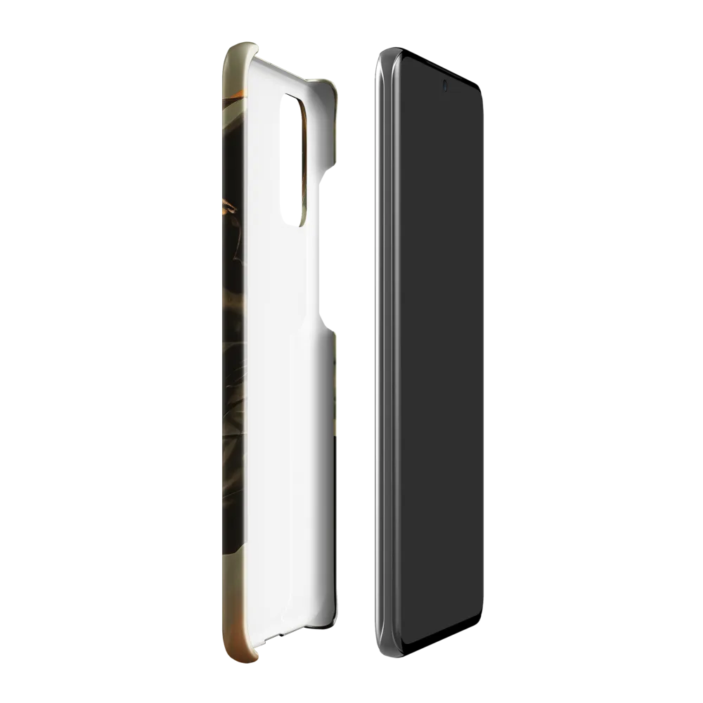 Ethereal Explorer: The Enigmatic Astronaut | Phone Case |  S20 Plus | Snap Case | Glossy