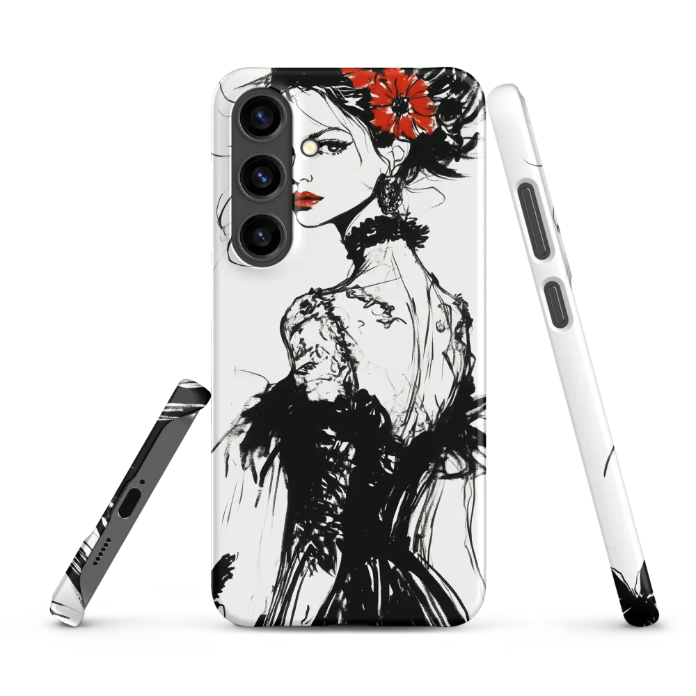 Elegance in Black and Red