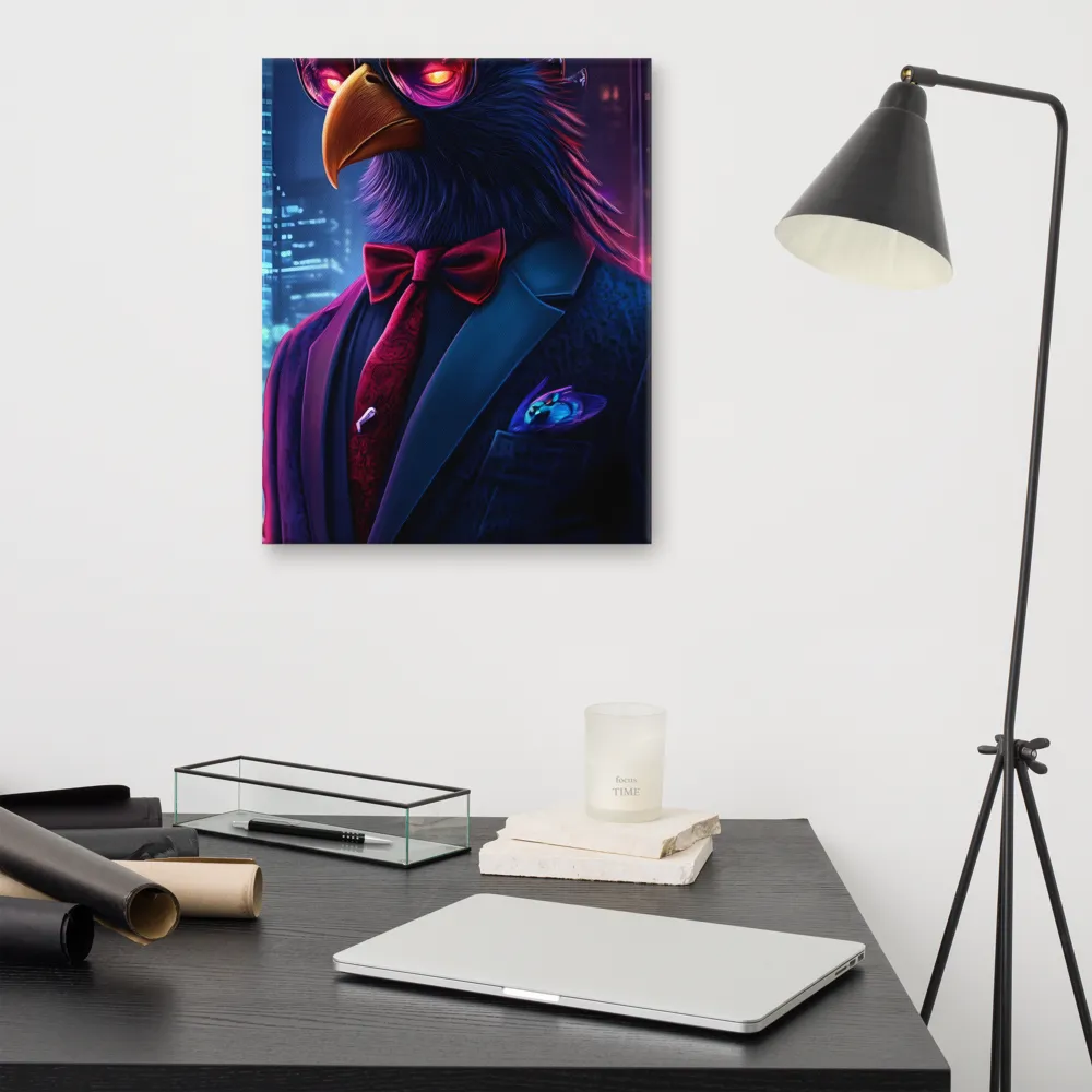 The Dapper Avian | Canvas | 16″×20″