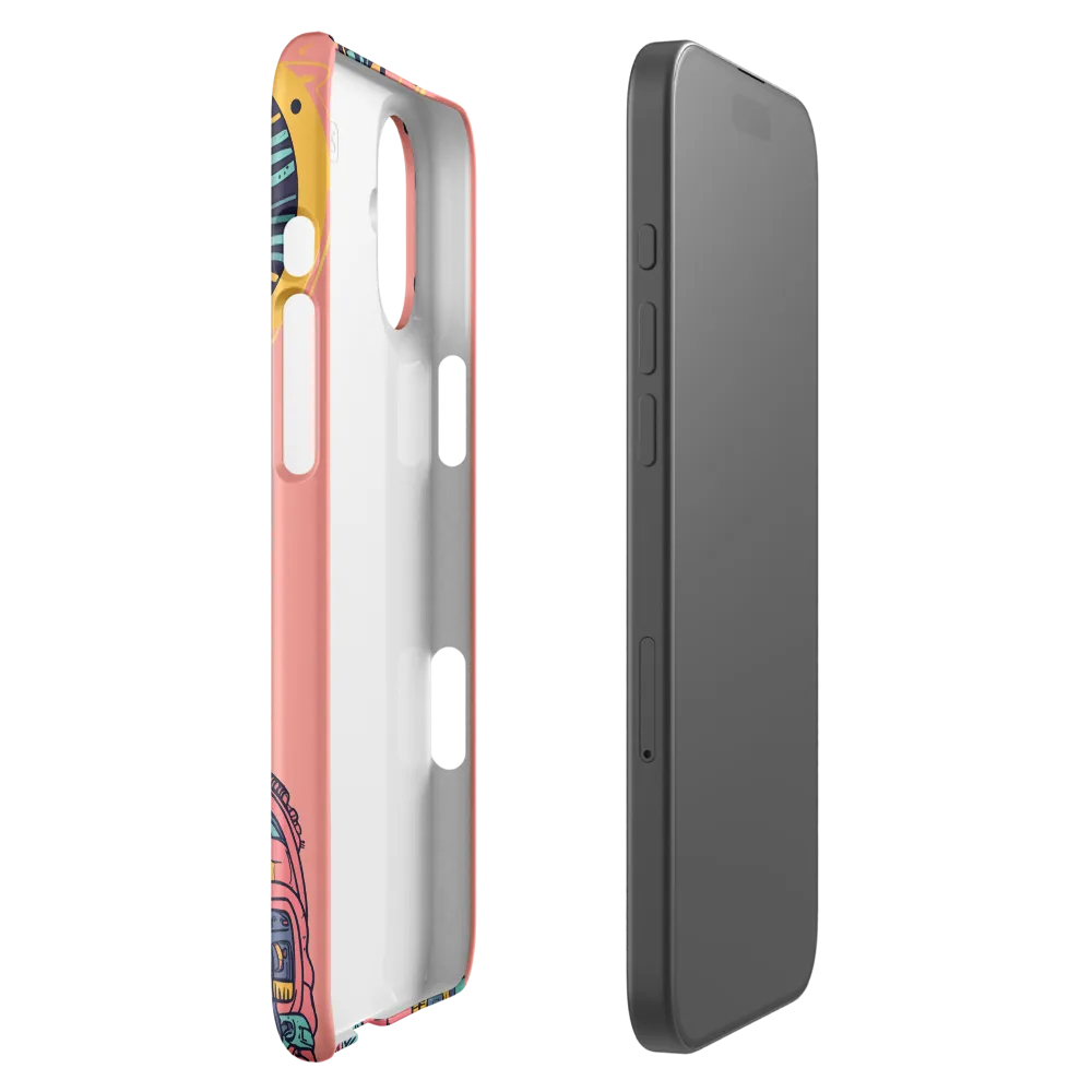 Exploration Beyond: A Digital Astronaut | Phone Case |  16 Plus | Snap Case | Glossy