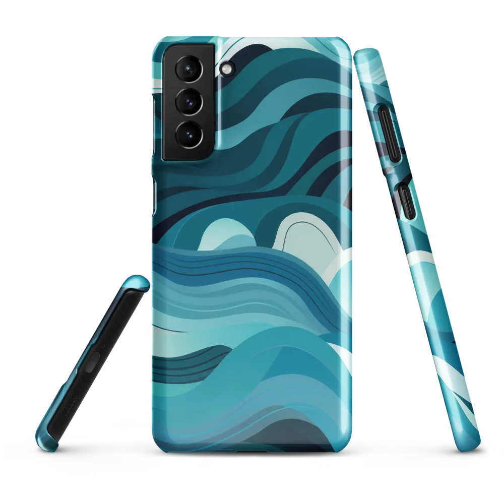 Ebb and Flow | Phone Case |  S21 Plus | Snap Case | Glossy