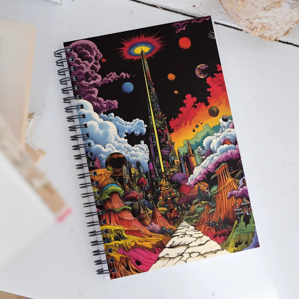 Cosmic Convergence | Spiral Notebook