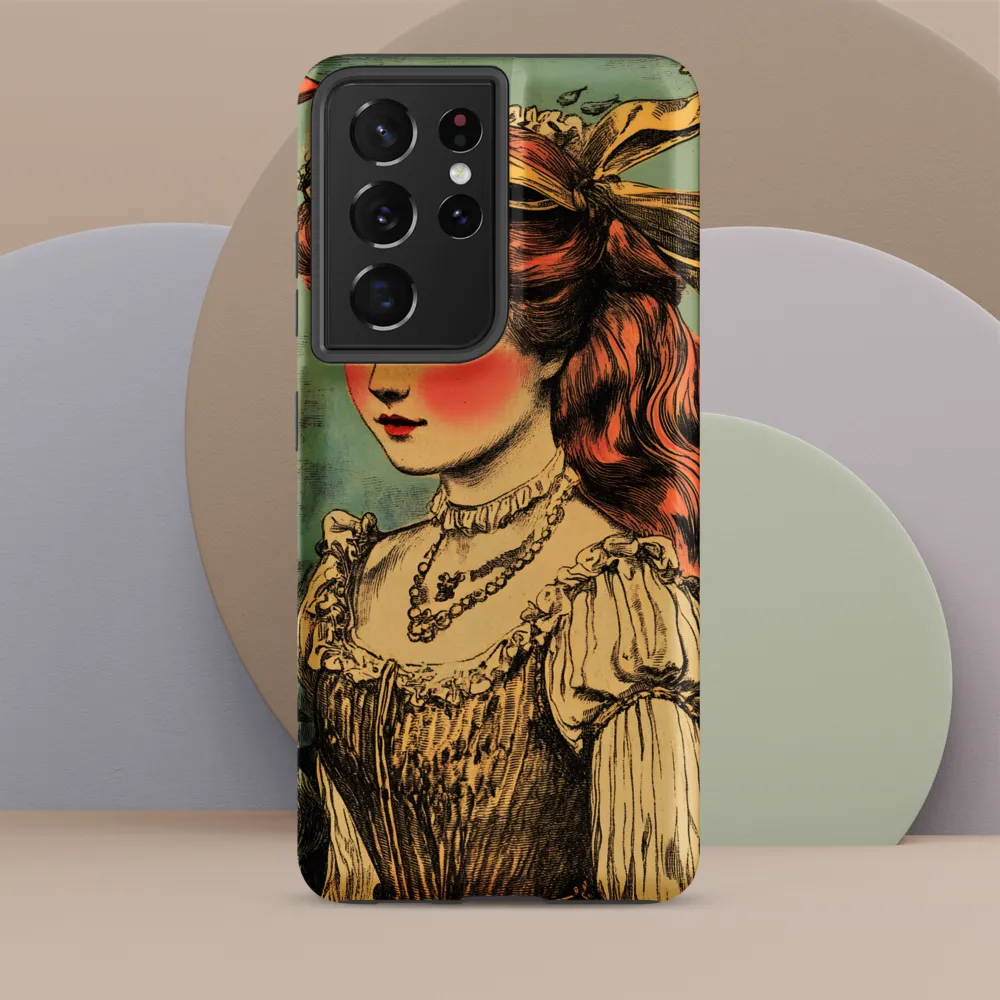 Elegance Beneath the Waves | Phone Case |  S21 Ultra | Tough Case | Matte