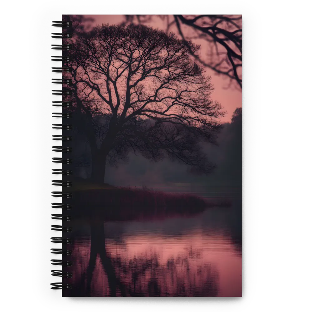 Whispers of Dusk | Spiral Notebook