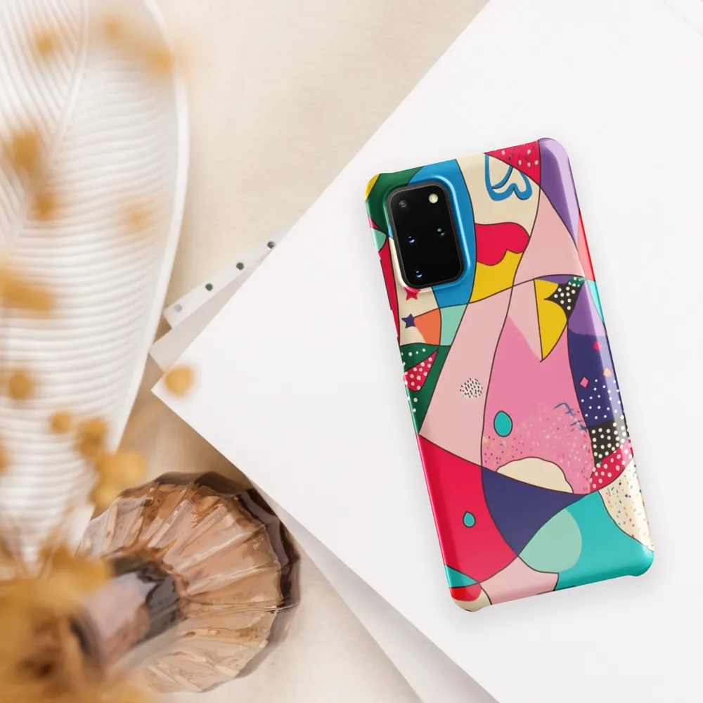 Playful Geometry in Color | Phone Case |  S20 Plus | Snap Case | Glossy