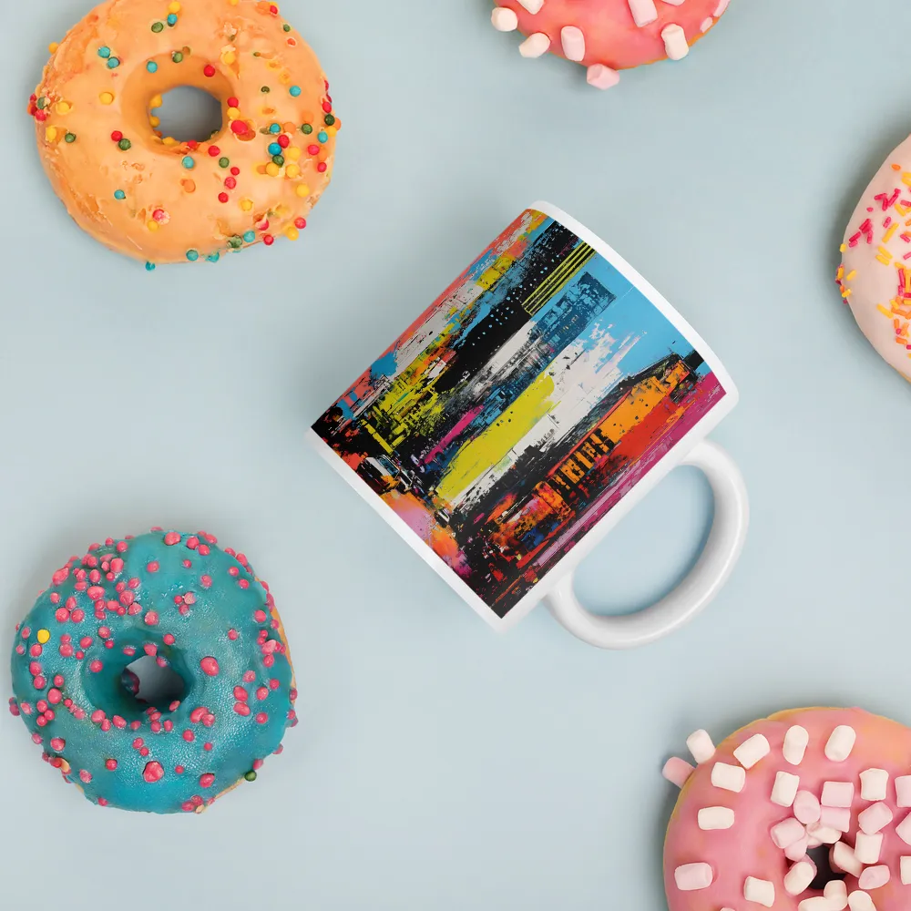 Urban Vortex of Color | Mugs | Multiple Sizes & Colors