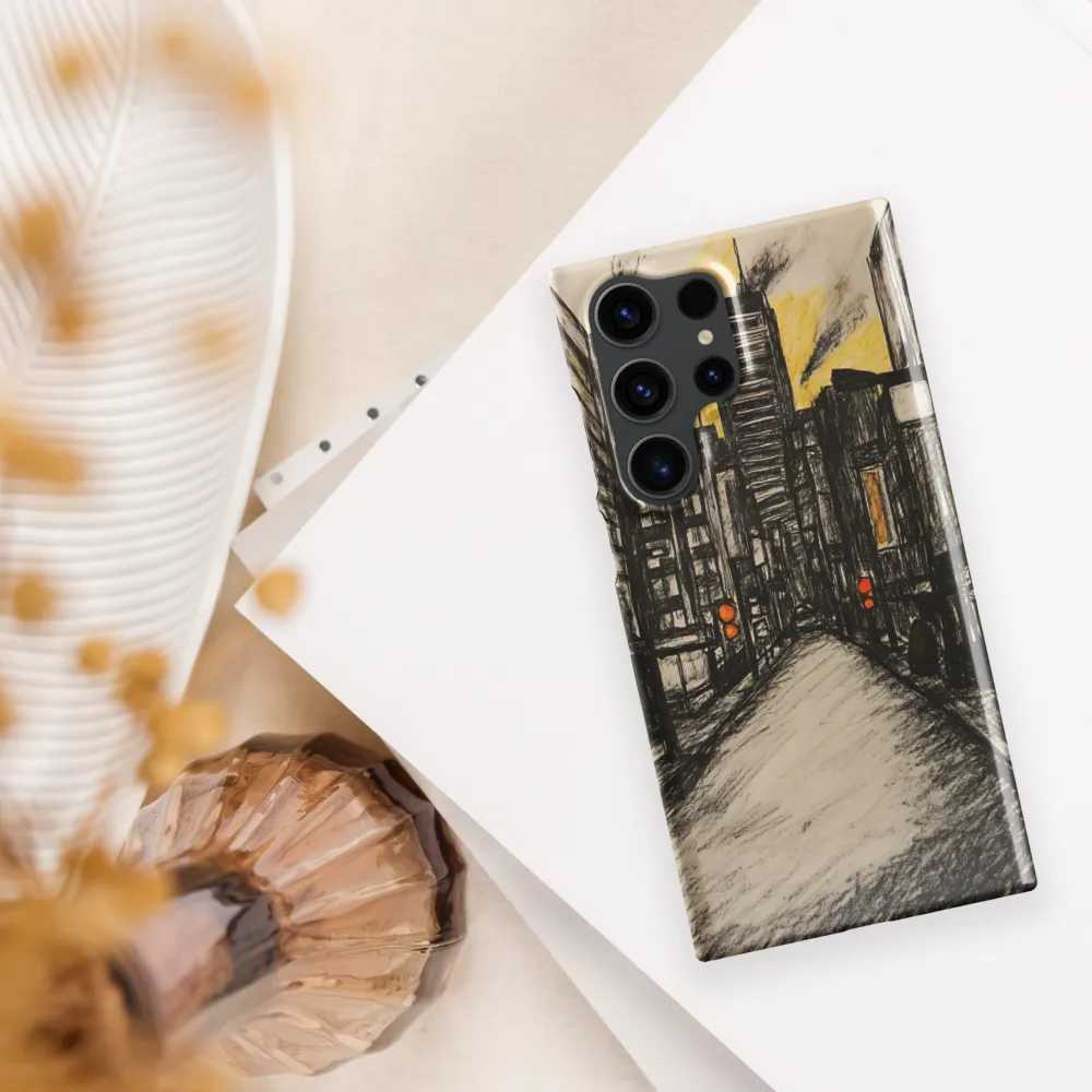 Cityscape of Solitude | Phone Case |  S23 Ultra | Snap Case | Glossy