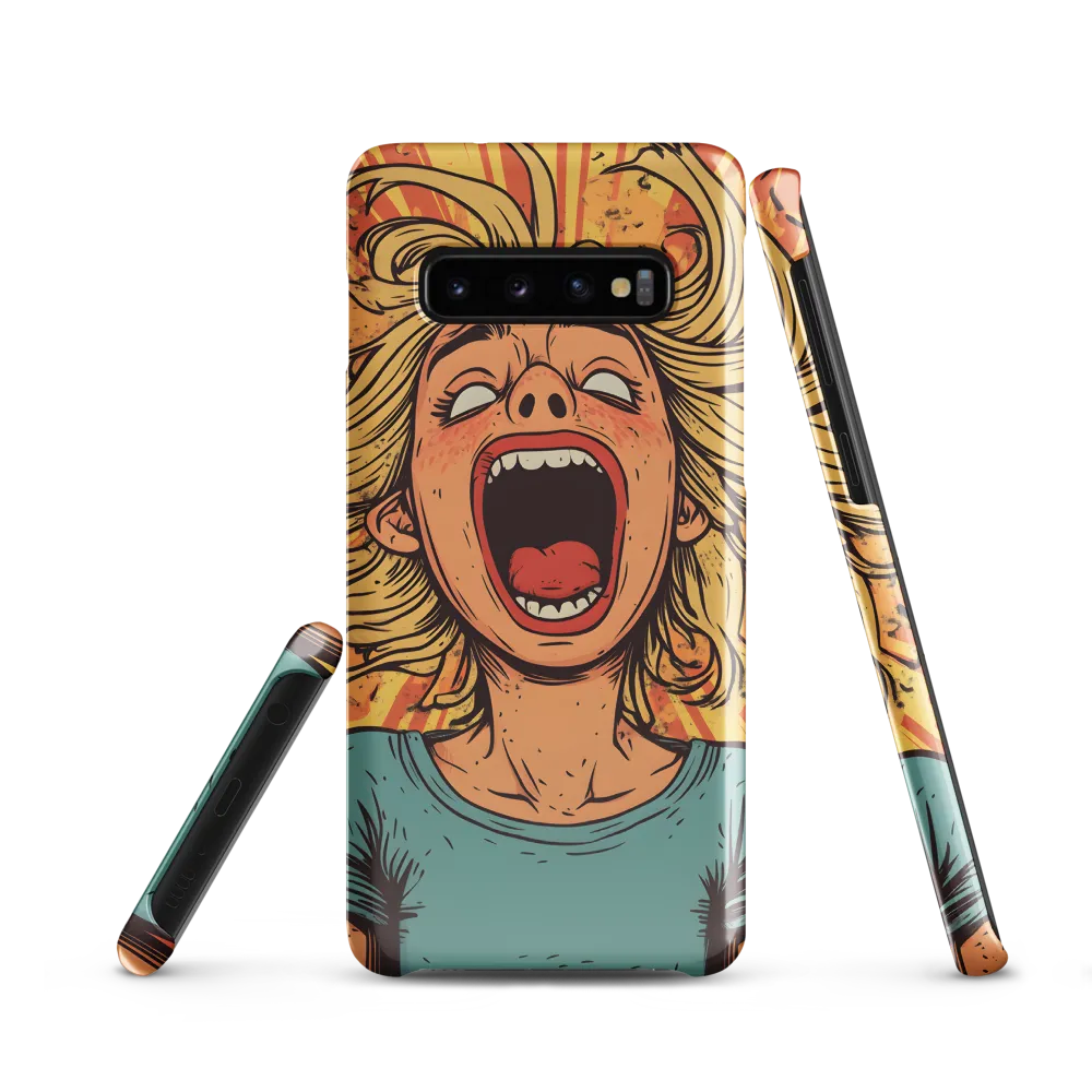 Unleashed Frustration | Phone Case |  S10 | Snap Case | Glossy
