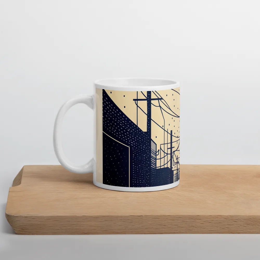 Urban Solitude | Mug with White inside | 11 oz