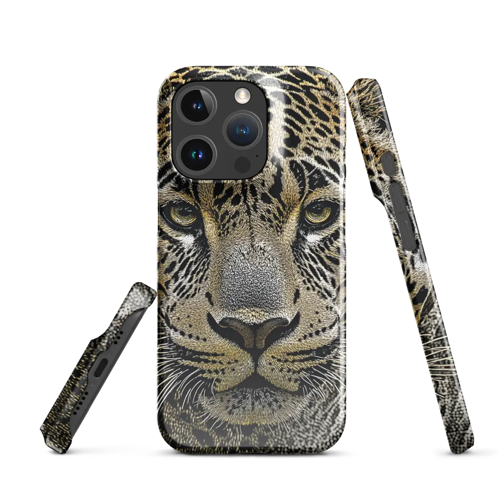 The Majestic Gaze: Portrait of a Leopard