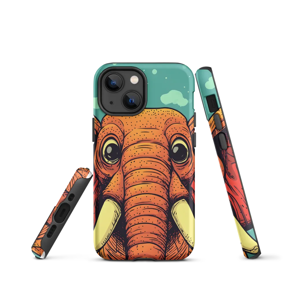 Whimsical Majesty: The Playful Elephant