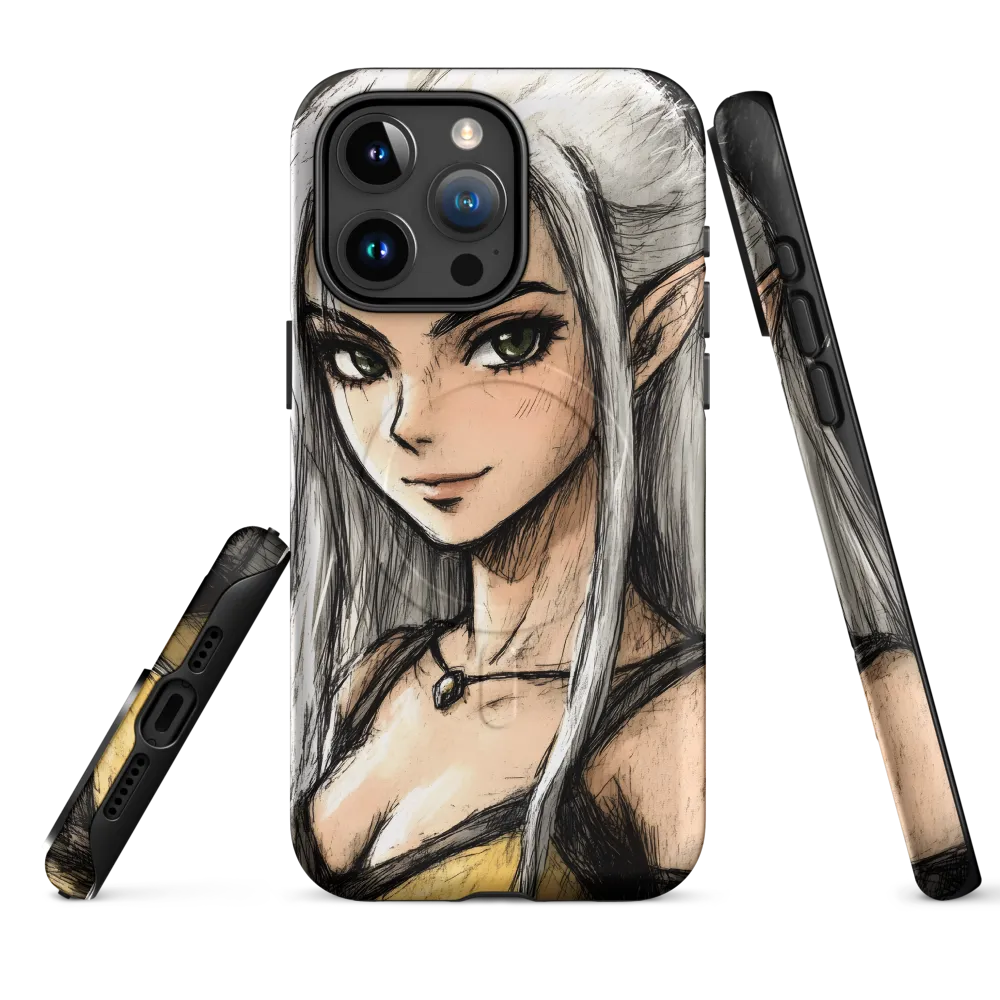 Ethereal Elegance: The Elf's Portrait