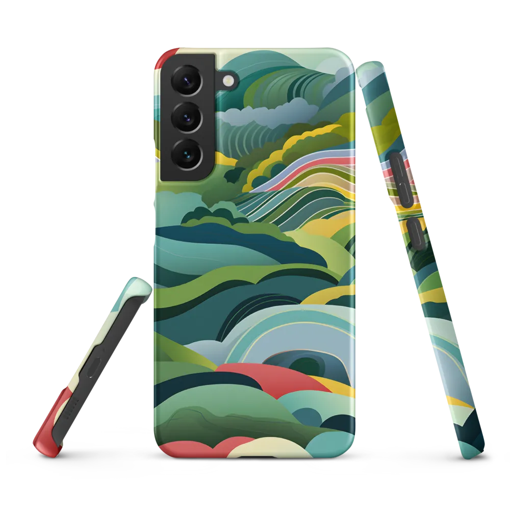 Waves of Serenity | Phone Case |  S22 Plus | Snap Case | Matte