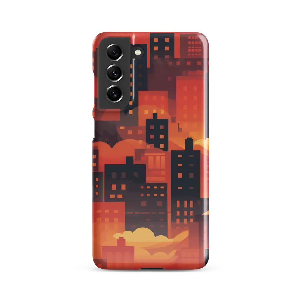 Radiance of the Urban Horizon | Phone Case |  S21 FE | Snap Case | Glossy