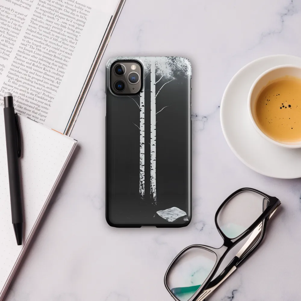 Ethereal Trees in Monochrome | Phone Case |  11 Pro Max | Snap Case | Glossy