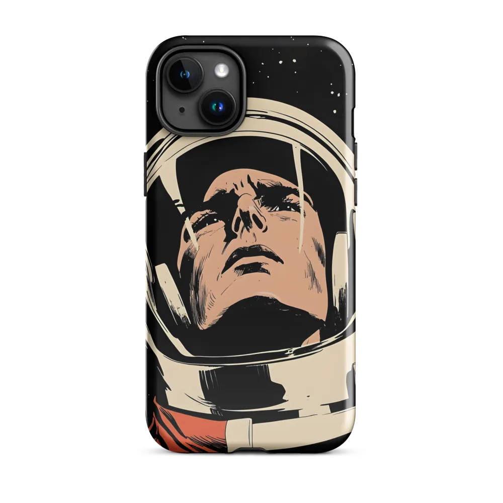 Gaze of the Astronaut | Phone Case |  15 Plus | Tough Case | Glossy
