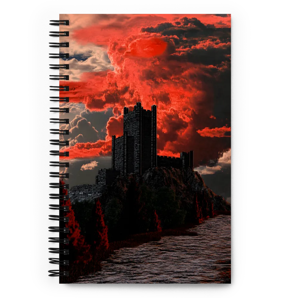 Castle of Shadows | Spiral Notebook