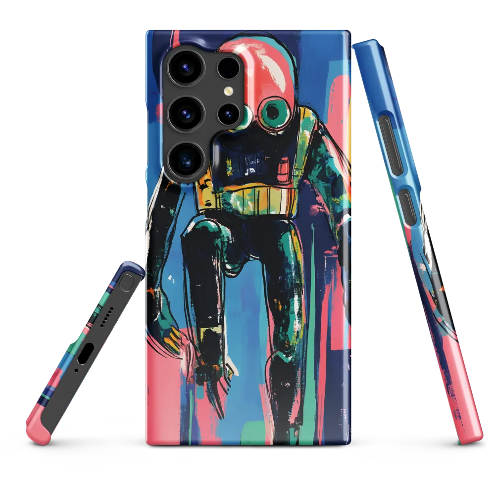 Diver in Vibrant Motion