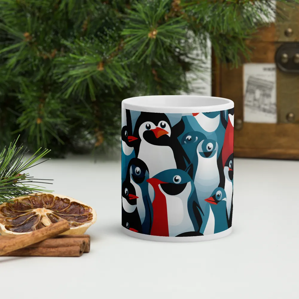 Penguin Parade | Mugs | Multiple Sizes & Colors