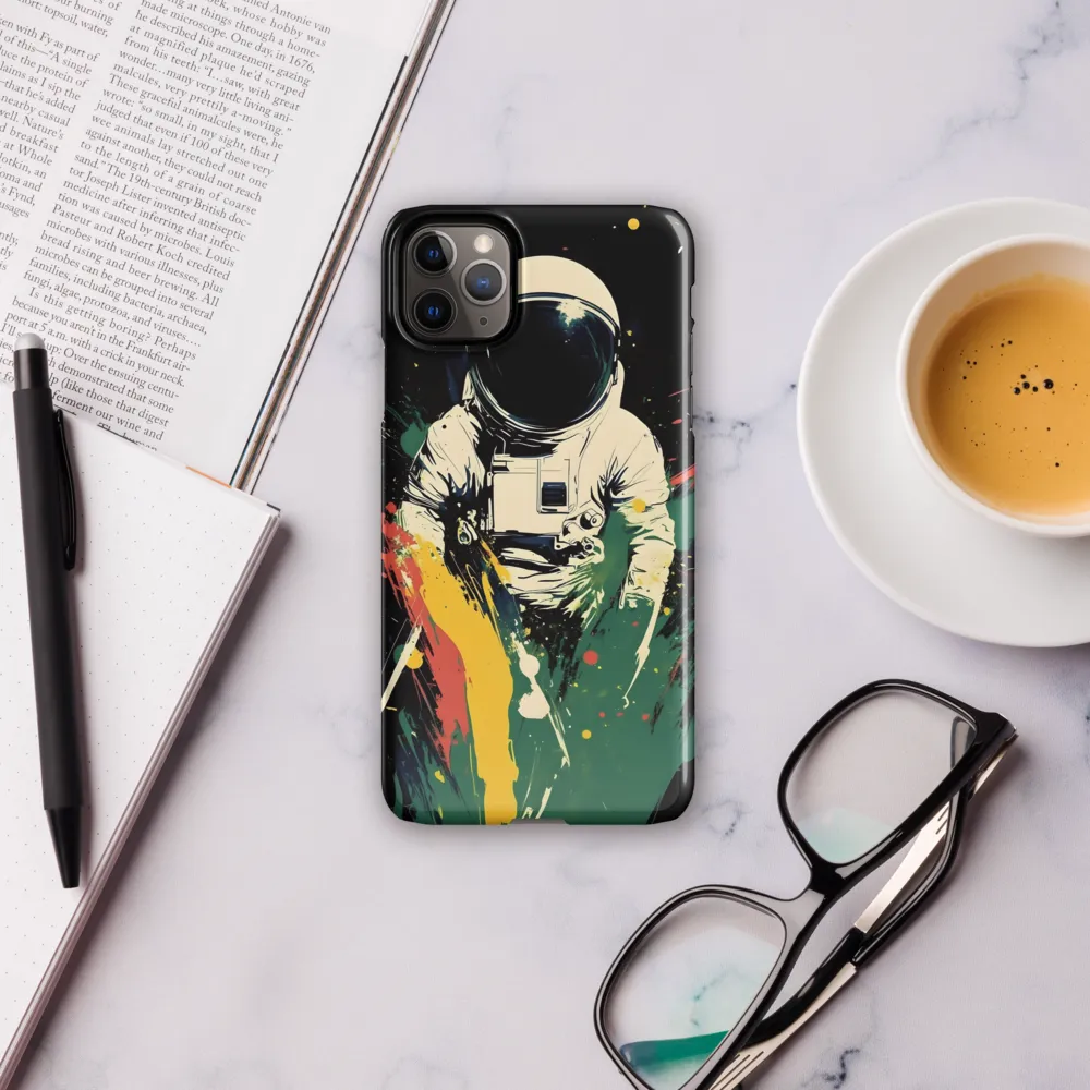 Cosmic Splash: The Astronaut's Journey | Phone Case |  11 Pro Max | Snap Case | Glossy