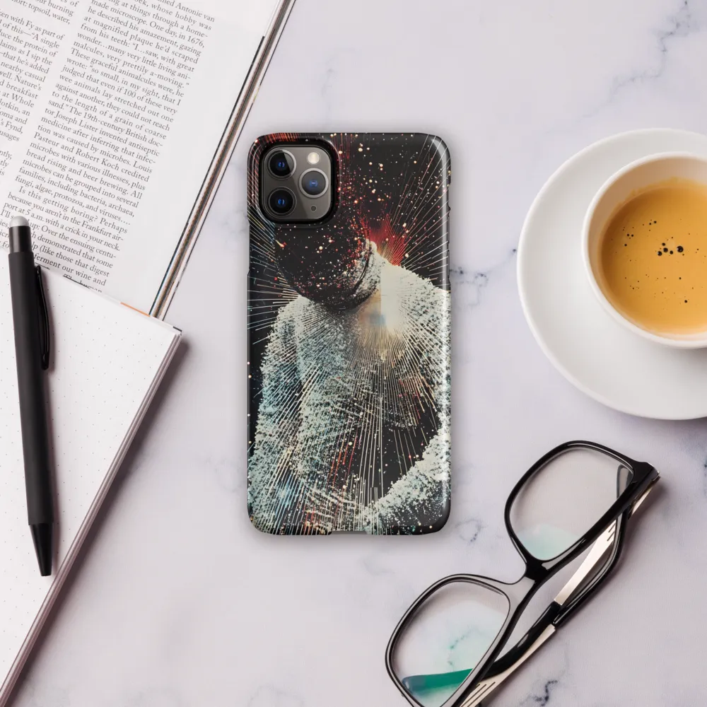 Ethereal Astronaut: A Journey Through the Cosmos | Phone Case |  11 Pro Max | Snap Case | Glossy