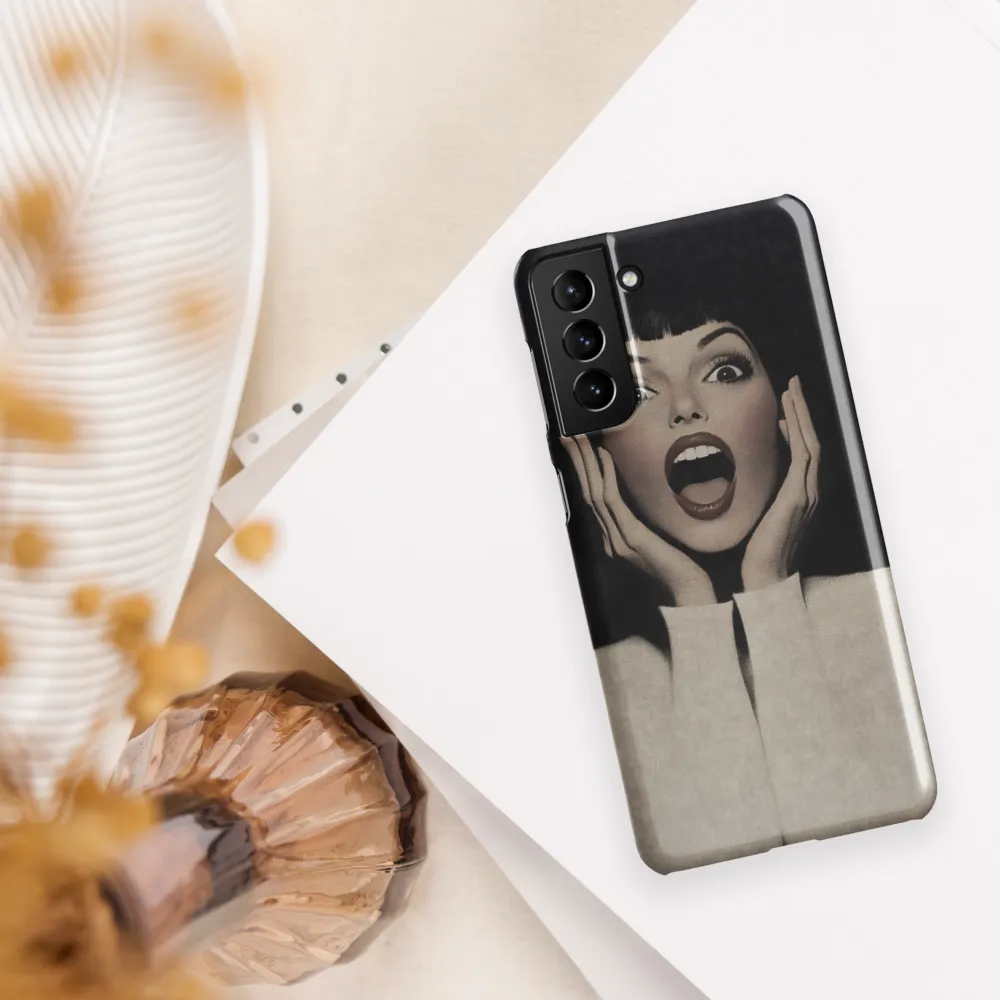 Eloquent Expression | Phone Case |  S21 Plus | Snap Case | Glossy