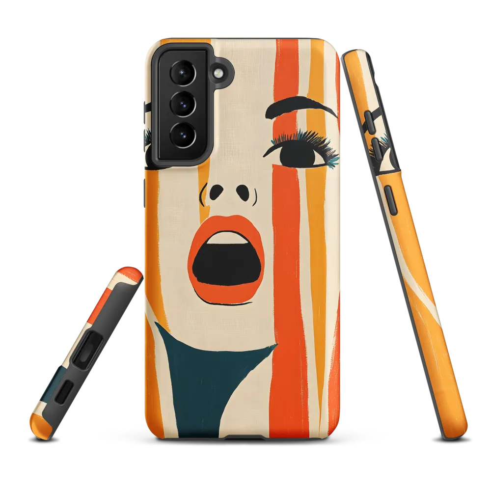Vivid Expression | Phone Case |  S21 Plus | Tough Case | Matte