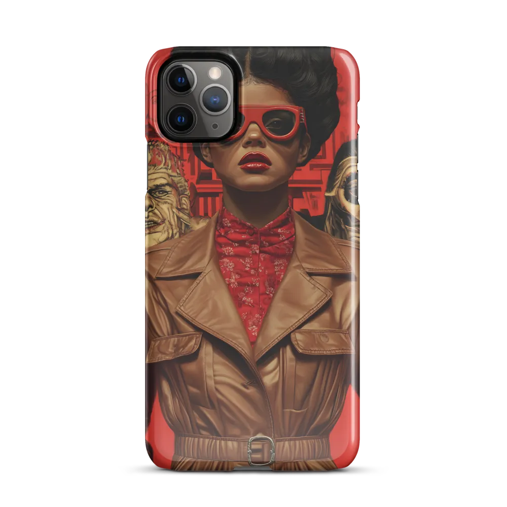 Ethereal Confidence: A Portrait of Modern Monsters | Phone Case |  11 Pro Max | Snap Case | Glossy