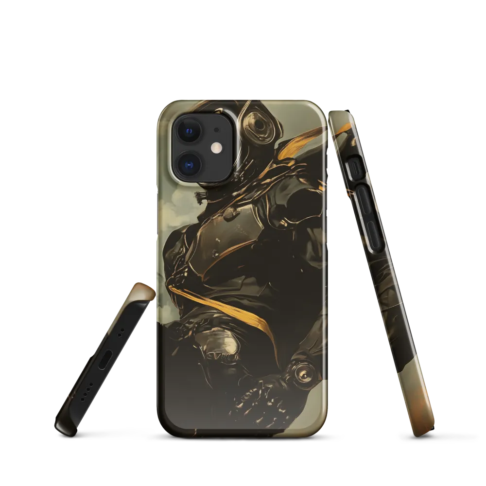 Ethereal Explorer: The Enigmatic Astronaut | Phone Case |  12 Mini | Snap Case | Glossy