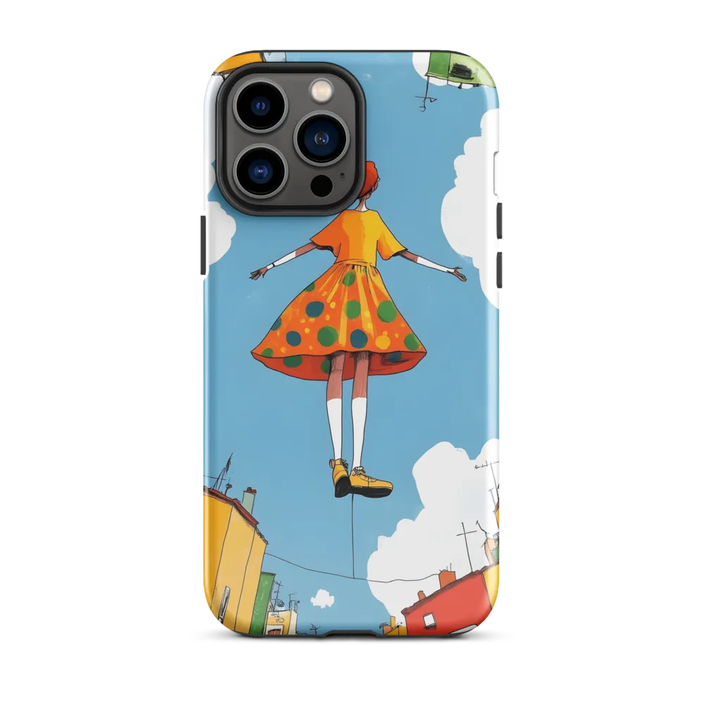 Floating Dreams in a Colorful Sky