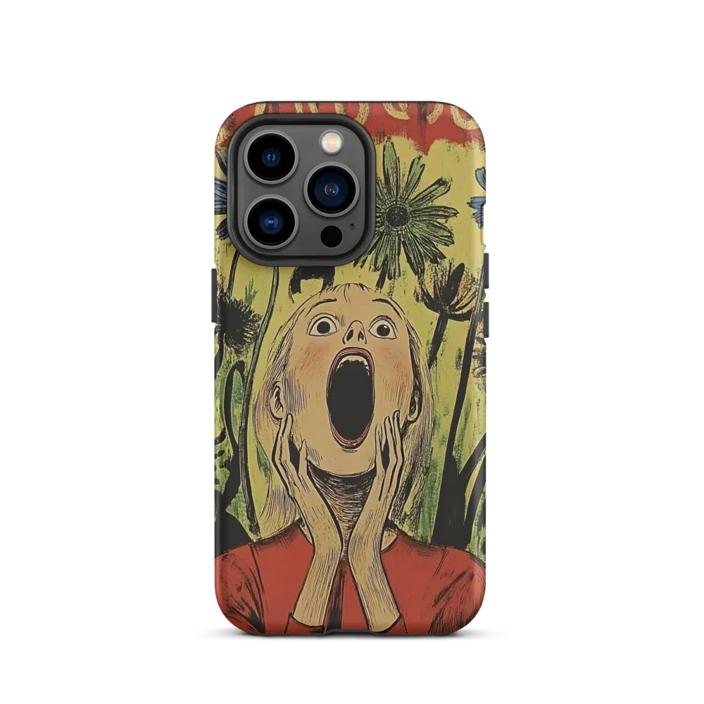 The Echo of Panic | Phone Case |  13 Pro | Tough Case | Matte