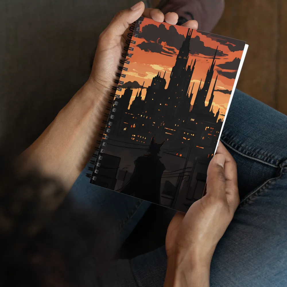 City of Shadows | Spiral Notebook