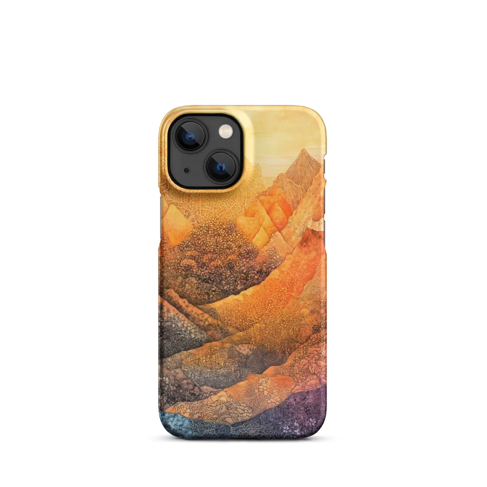 Serene Peaks of Color