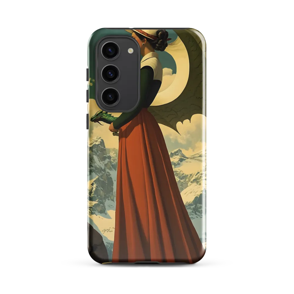 Mystic Harmony: The Dragon Keeper | Phone Case |  S23 Plus | Tough Case | Glossy