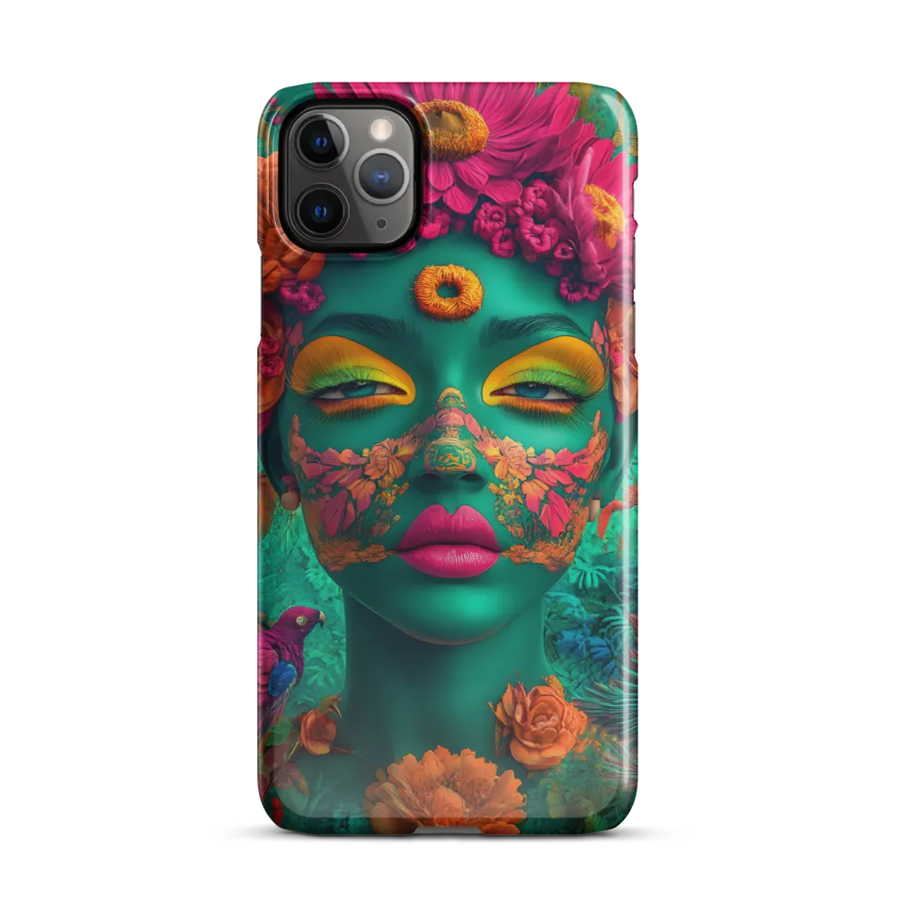 Floral Serenity | Phone Case |  11 Pro Max | Snap Case | Glossy