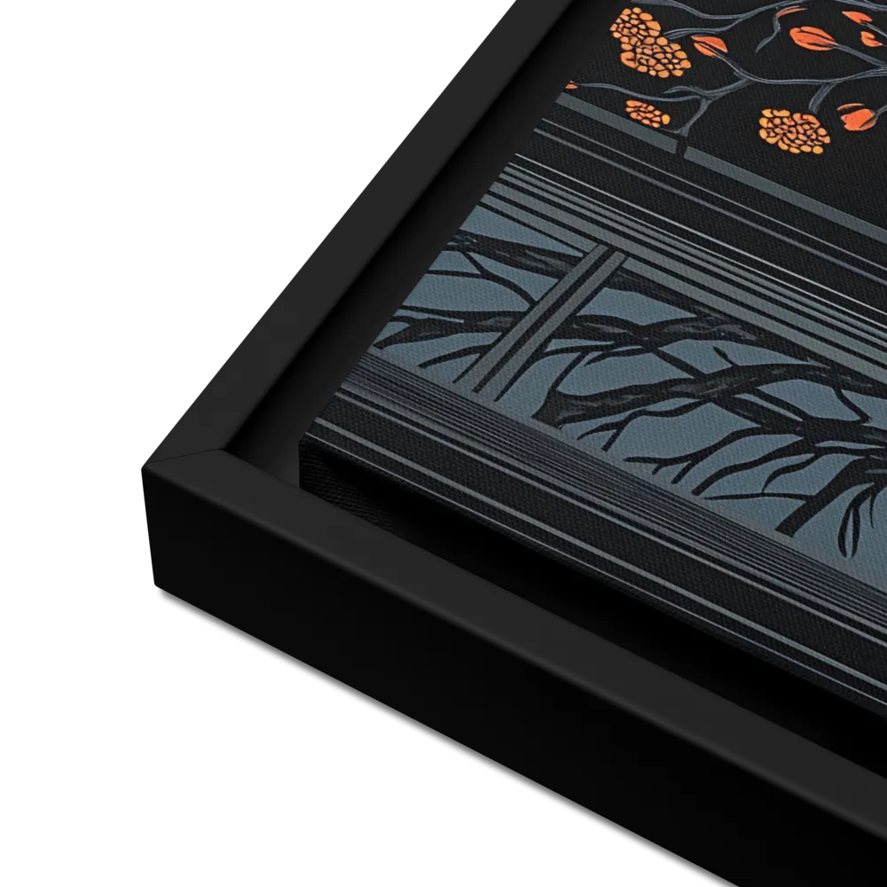Solitude in Color | Canvas with Black Frame | 16″×20″
