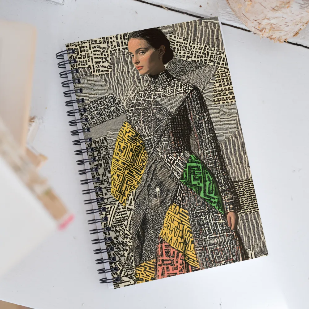 Dynamic Elegance: The Art of Fashion | Spiral Notebook