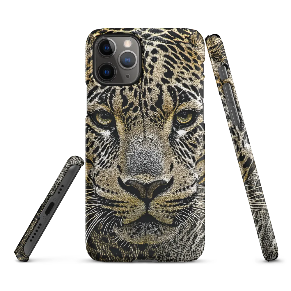 The Majestic Gaze: Portrait of a Leopard