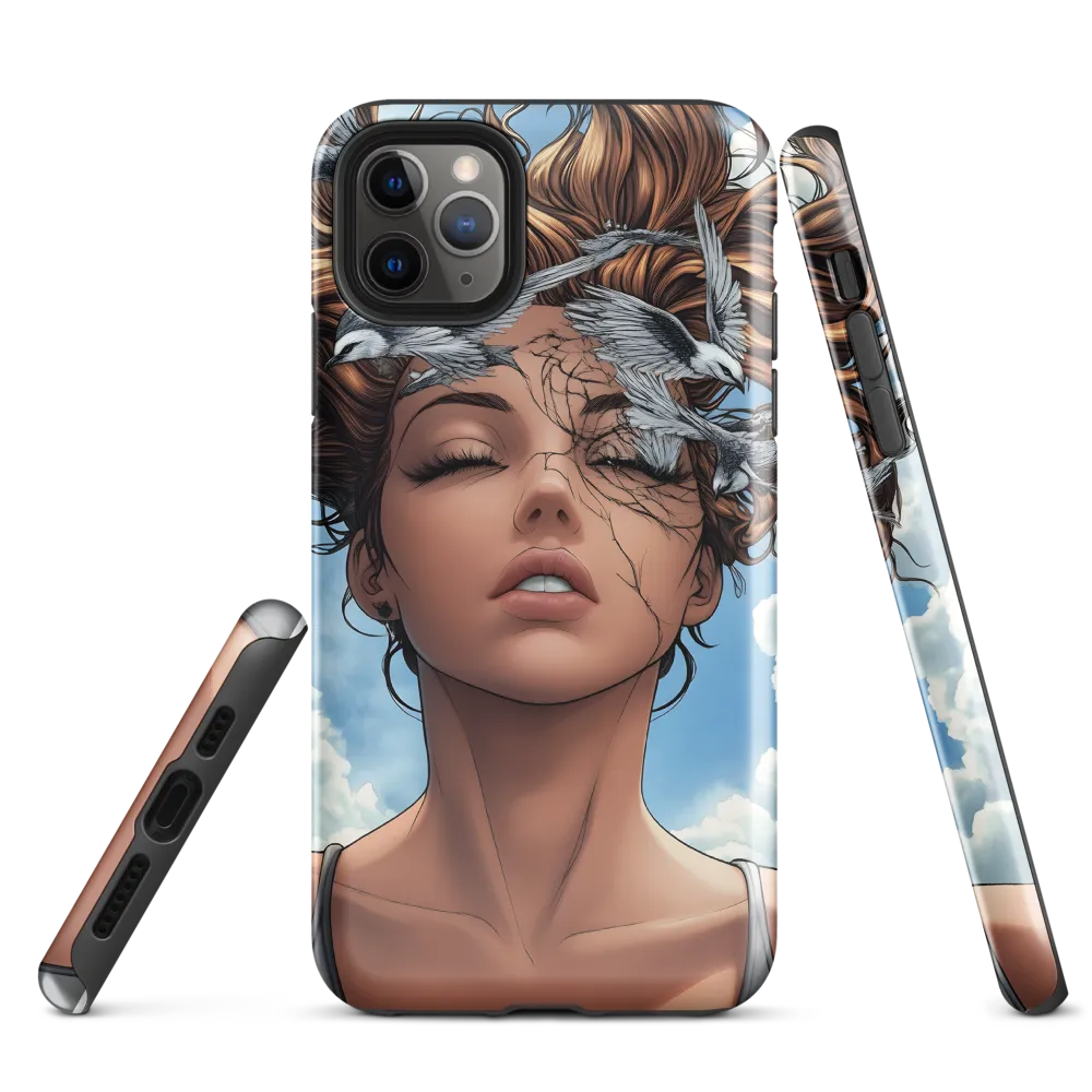 Breaking Free: The Flight of Self-Discovery | Phone Case |  11 Pro Max | Tough Case | Glossy