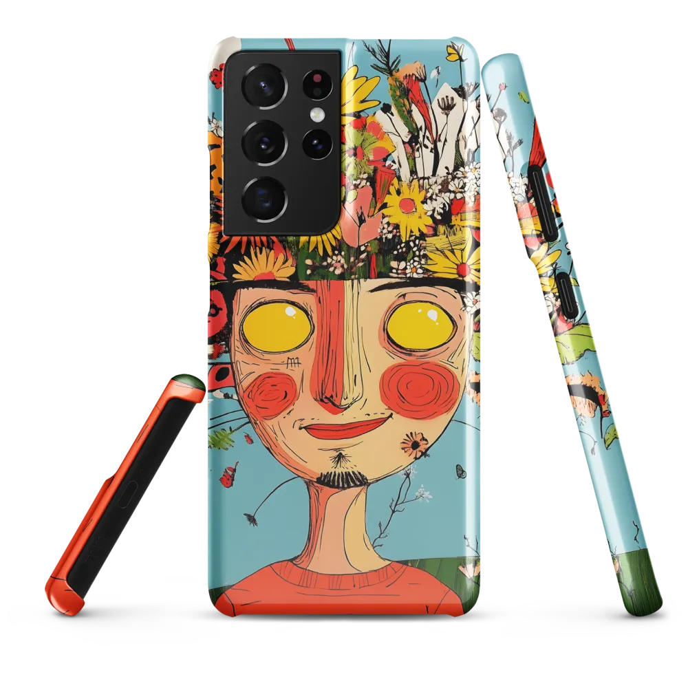Whimsical Bloom | Phone Case |  S21 Ultra | Snap Case | Glossy